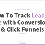 How To Track Leads and Sales Using ConversionFly & ClickFunnels